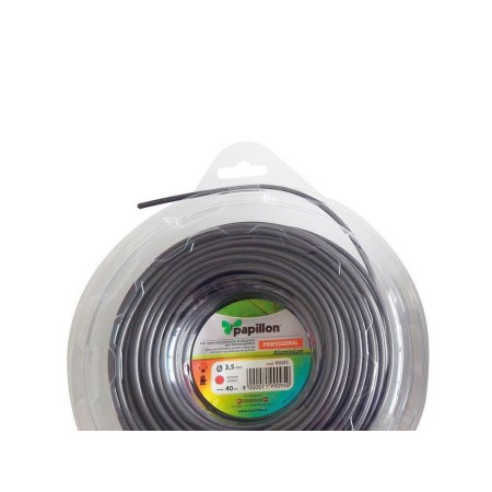 HILO NYLON / ALUMINIO REDONDO PROFESIONAL 3,5 MM.   (40 METROS)