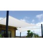 TOLDO VELA SOMBRA JARDIN CUADRADA 3,6X3,6 METROS BLANCA