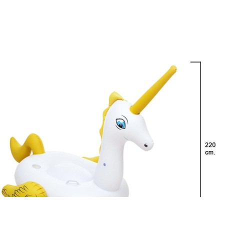 FLOTADOR UNICORNIO GIGANTE 220 X 195 CM. 
