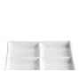 PLATO MING 4 COMPARTIMENTOS 18X18,5 PORCELANA