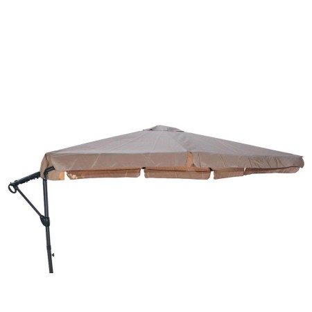 SOMBRILLA JARDIN  PIE LATERAL GRIS TOPO 2. 5 METROS