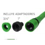 MANGUERA EXTENSIBLE RIEGO COMPACTO 10 A 30 METROS CON PISTOLA 7 POSICIONES