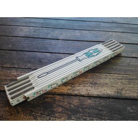 WERA METRO ARTICULADO MADERA 2 MTS.