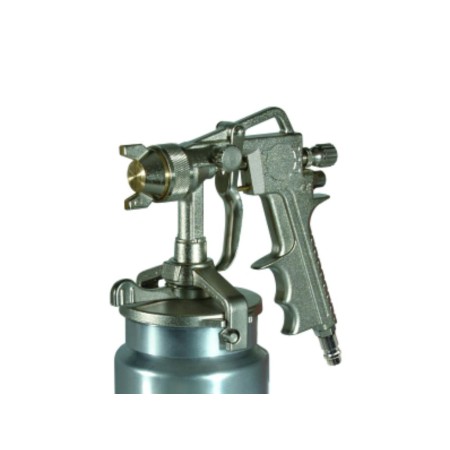 PISTOLA DE PINTAR CON DEPOSITO INFERIOR HVLP