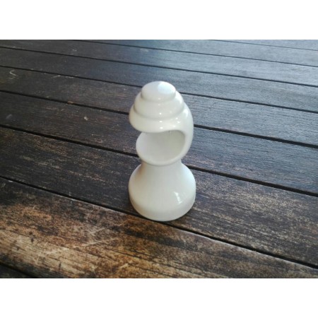 SOPORTE LATERAL BARRA MADERA BLANCA 20X75 MM