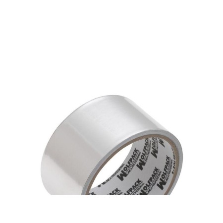 CINTA ADHESIVA ALUMINIO 48 MM.  X  45 M.  66 MICRAS