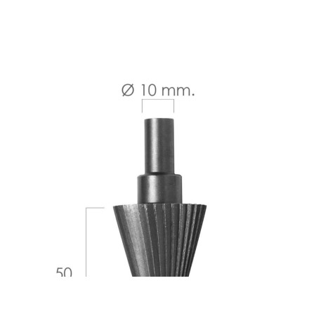 FRESA CONICA HSS Ø 6 - 32 MM. 