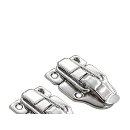 CIERRE CAJA GENDARME 75X45 NIQUEL.