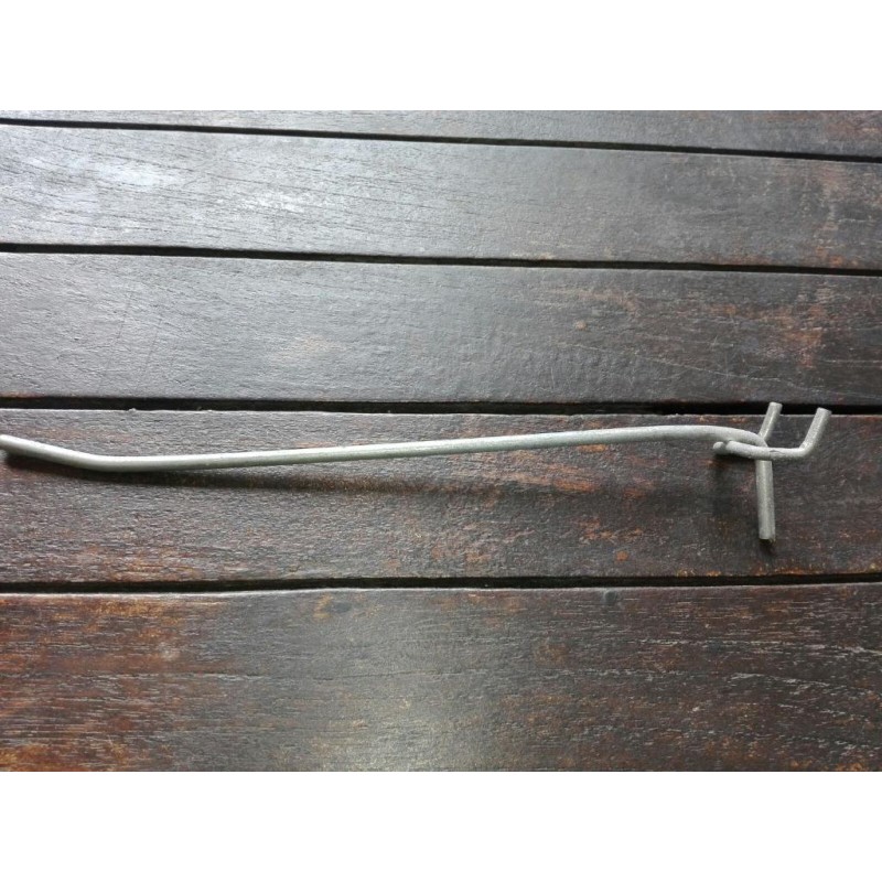 Gancho Simple 25 Cms PANEL PORTAHERRAMIENTAS