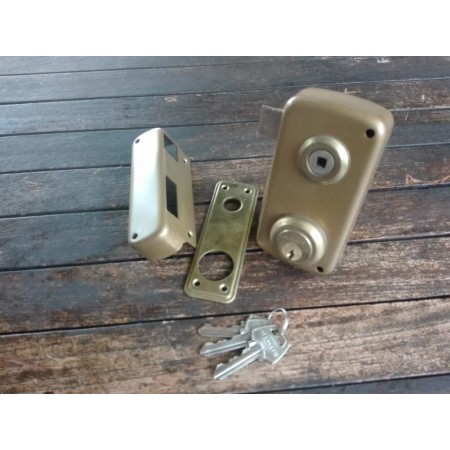 EZCURRA CERRADURA SOBREPONER 1156-60R IZQ PINTADA