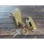 EZCURRA CERRADURA 1156-60 PINTADA DCHA CILINDRO REDONDO