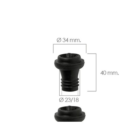 TAPON DE VACIO PARA VINO USO CON BOMBA EXTERIOR