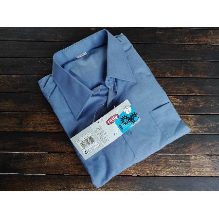 RATIO CAMISA TRABAJO AZULINA MANGA CORTA TALLA 42