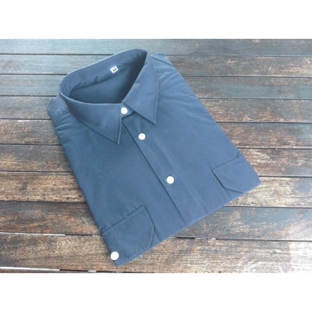 MACOR CAMISA 2 BOLSILLOS GRIS MANGA CORTA TALLA 50
