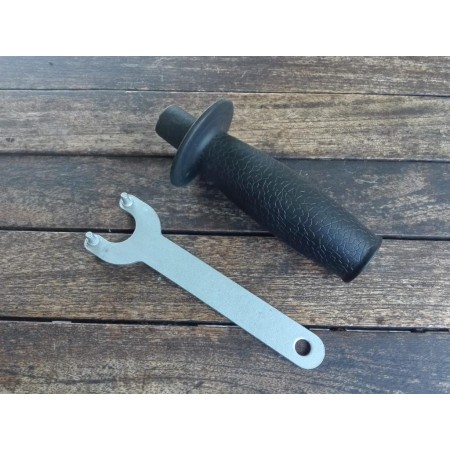 JUEGO MANGO AMOLADORA MINI + LLAVE AMOLADORA 115