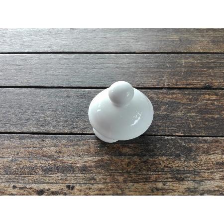 TAPA PORCELANA BLANCA 53 MM