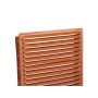 REJILLA VENTILACIÓN EMPOTRAR  17X17 CM.  ALUMINIO MADERA