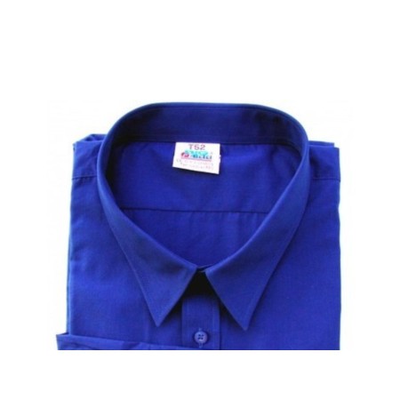 CAMISA TRABAJO AZUL MANGA LARGA 40