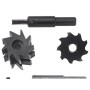 WOLFCRAFT JUEGO FRESAS RANURA 6 MM