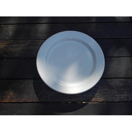 HOSTEL PLATO PAN BLANCO 15 CMS