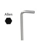 FYH LLAVE ALLEN 7 MM CROMO VANADIO PROFESIONAL