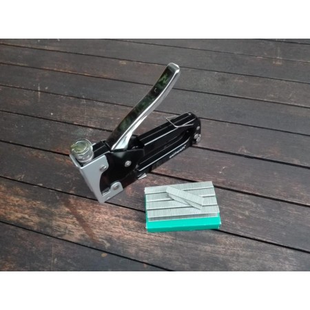 WOLFCRAFT TACOCRAFT 7 SET DE GRAPADORA +1000 GRAPAS