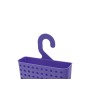 CESTA PLASTICO MULTIUSOS  (PINZAS / DUCHAS) CON COLGADOR COLORES SURTIDOS