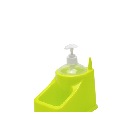 ESTROPAJERO PLASTICO CON DOSIFICADOR COLORES SURTIDOS