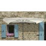 SOMBRILLA JARDIN A PARED 230 X 130 X 254  (ALT. ) CM.  COLOR BEIGE