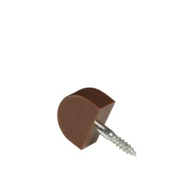 SOPORTE ESTANTERIA TORNILLO PEQUEÑO MARRON  (CAJA 100 UNIDADES)