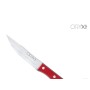 CUCHILLO CHULETON EXTRA 13 CM.  MANGO COLOR ROJO