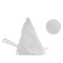 COLADOR TELA FRANELA ARMAZÓN DE PLASTICO Ø 16 CM.  CON 2 GANCHOS