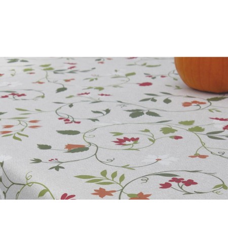 MANTEL ANTIMANCHAS FLORAL ROLLO 1,4 X 25 METROS. 