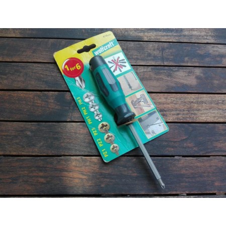 WOLFCRAFT DESTORNILLADOR UNIVERSAL, PHILLIPS / POZIDRIV 