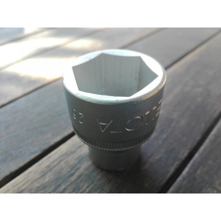 BELLOTA VASO CARRACA 6520 - 1/2 - 26MM - EXAGONAL