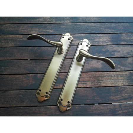 IRONWORK JUEGO MANIVELA PB LATON SATINADO