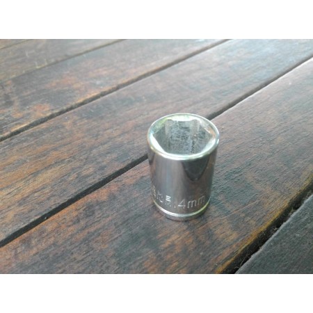 FYH  VASO CARRACA 3/8 - 14MM - EXAGONAL