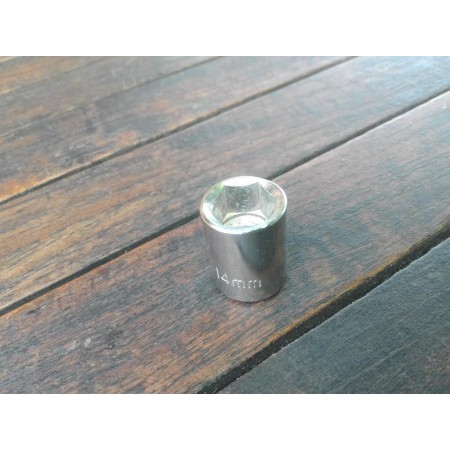 FYH VASO CARRACA ECO 3/8 - 14MM - EXAGONAL