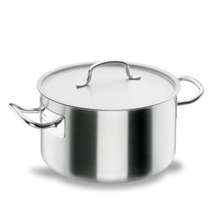 CACEROLA ALTA INOX CON TAPA 40 HOTELCOK