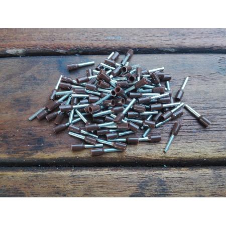 FYH PACK 100 TERMINAL PUNTERA TE MARRON 0.14MM 76-TE-0.14