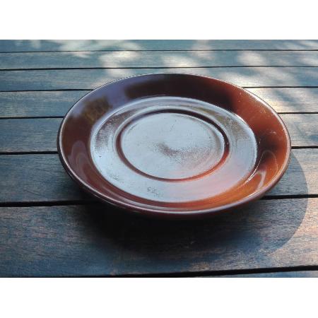 RETRO PLATO MARRON 165 MM