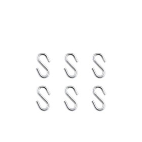 GANCHO S 40 MM. ZINCADO (BLISTER 6 PIEZAS) USO DOMESTICO