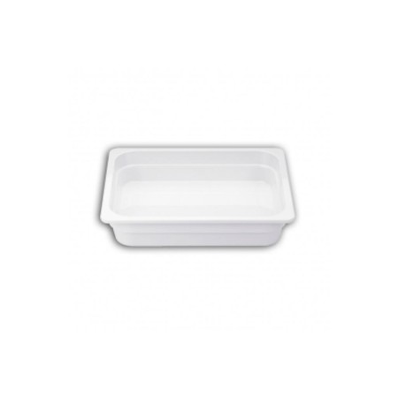 CUBETA GASTRONORM GN 1/2 32.5X26.5X6.5 BLANCA