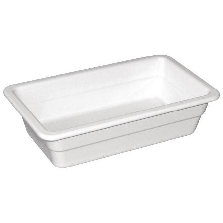 CUBETA GASTRONORM GN 1/4 26.5X16X10 BLANCA