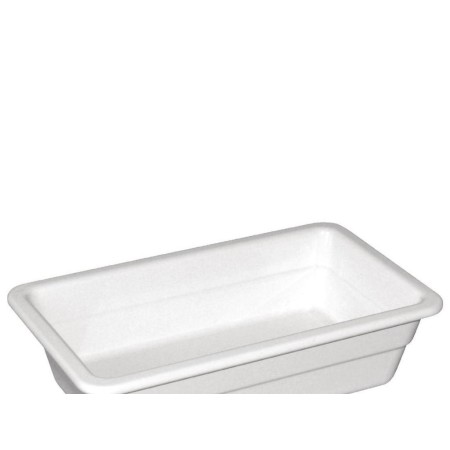 CUBETA GASTRONORM GN 1/4 26.5X16X6,5 BLANCA