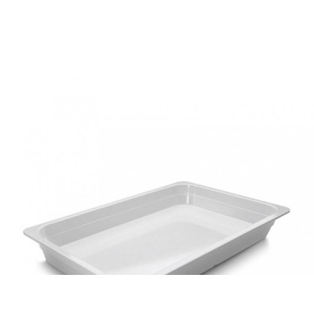 CUBETA GASTRONORM GN 1/1 53X32,5X4 BLANCA