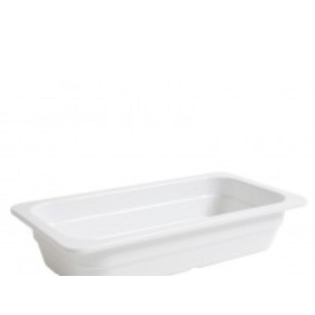 Cubeta gastronorm GN 1/3 32,5X17,5X6,5 blanca
