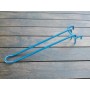 GANCHO REJILLA EXPOSITORA 200 X 5 MM AZUL
