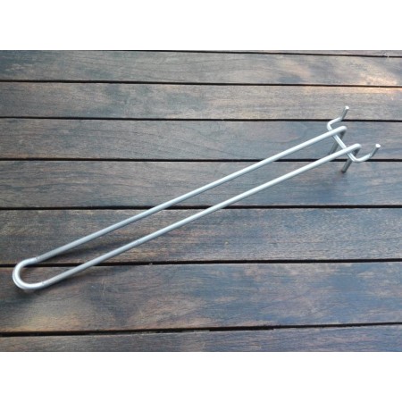 PANEL PERFORADO GANCHO DOBLE 30 CMS. REF