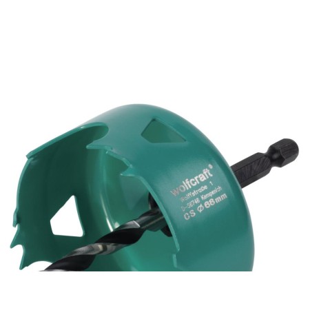 WOLFCRAFT SIERRAS DE CORONA DE ACERO 65 MM 5967